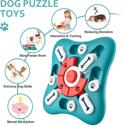 Chevaux Dog Toys, Treat Dispensing Dog Enrichment Toys, Interactive Dog Puzzle Toys to Keep Them Busy