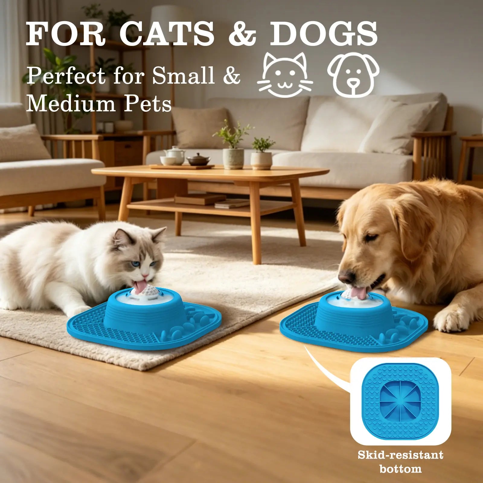 Pawlove Slow Feeder Bowl - Anti-Slip Ball-In Design, 3/4 Cup Capacity for Liquid Treats, Bone Broth, Yogurt, Anxiety Relief, Dishwasher Safe, Easy Wash - Post-Op Lick Toy for All Dog Breeds | Pet Supplies, Dog Accessories