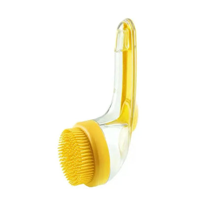 2026 New 2-In-1 Pet Bath & Grooming Deshedding Brush with Built-In Soap Dispenser, 8In×3In×4In, Gentle Massage Tool for Dogs & Cats, Boosts Beauty/Hair Care, Improves Bathing Experience, Promotes Blood Circulation