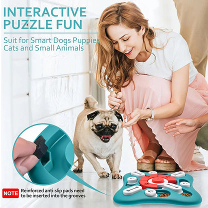 Chevaux Dog Toys, Treat Dispensing Dog Enrichment Toys, Interactive Dog Puzzle Toys to Keep Them Busy