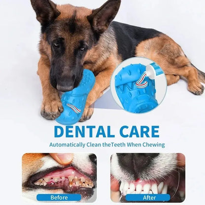 Pceotllar Dog Toys for Aggressive Chewers Large Breed, Slipper Shape Squeaky Dog Chew Toys for Aggressive Chewers Puppies Medium Large Dogs, Blue