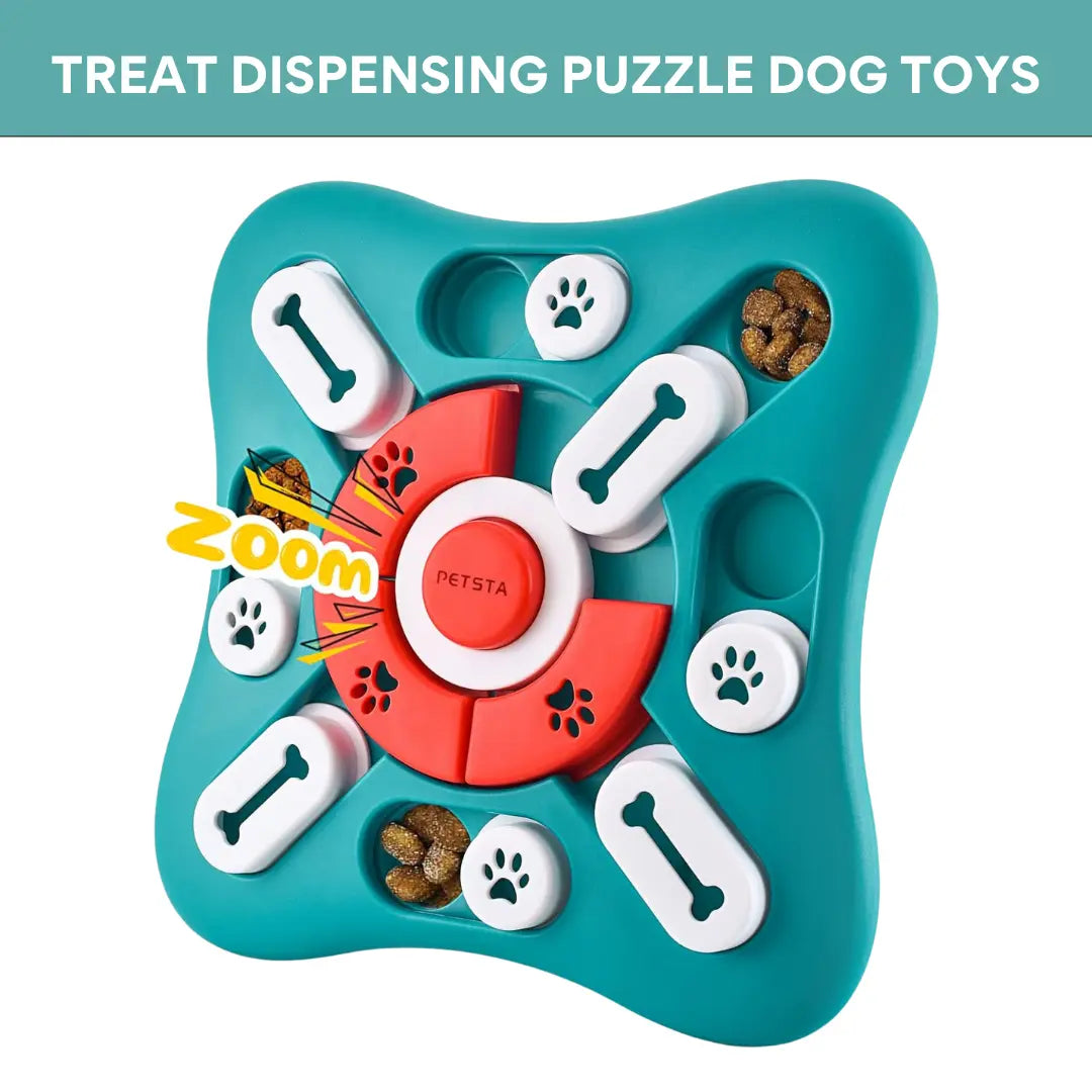 Chevaux Dog Toys, Treat Dispensing Dog Enrichment Toys, Interactive Dog Puzzle Toys to Keep Them Busy