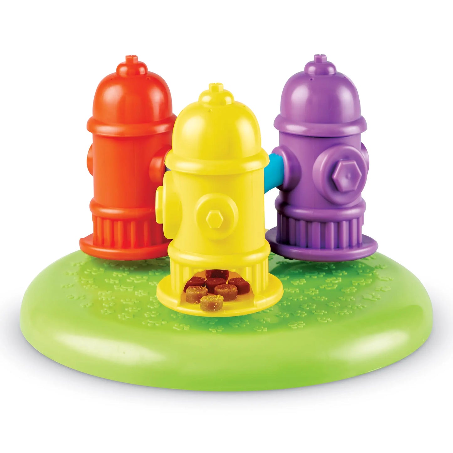 Brightkins Spinning Hydrants Dog Treat Puzzle