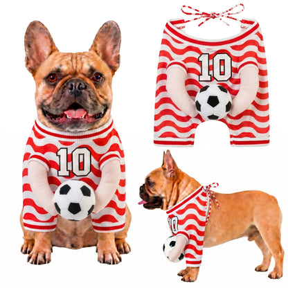 Dog Jersey with fake arms costume #FIFA