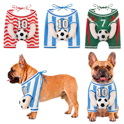Dog Jersey with fake arms costume #FIFA